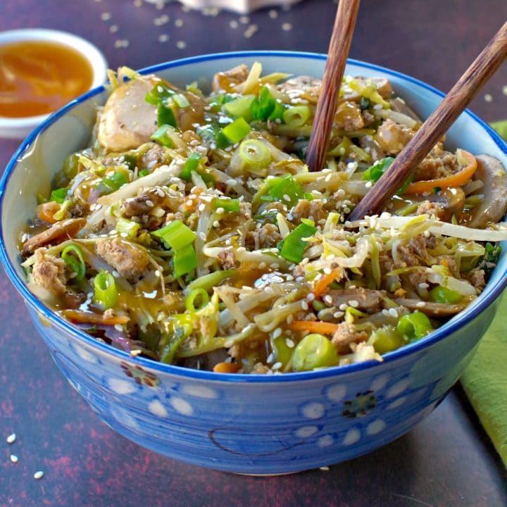 WW Egg Roll In A Bowl Weight Watchers Food Meanderings   Weight Watchers Egg Roll In A Bowl Recipe 720x720 