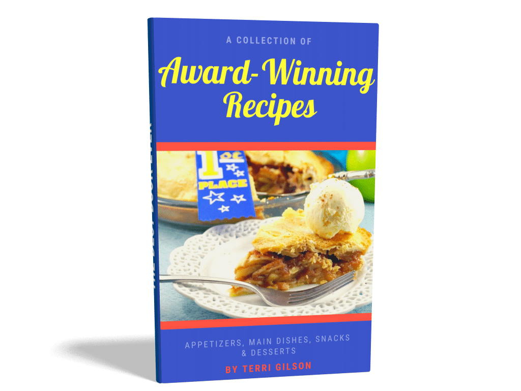 cover of my Award-winning recipes e-cookbook