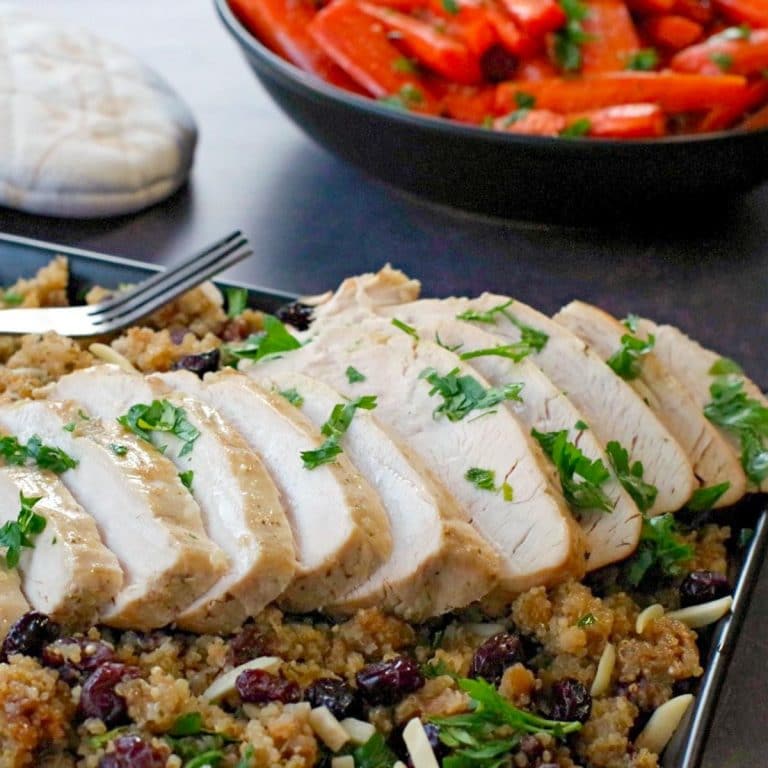 Slow Cooker Turkey Breast with stuffing Food Meanderings