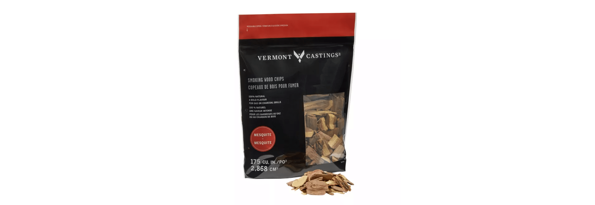 bag of mesquite wood chips