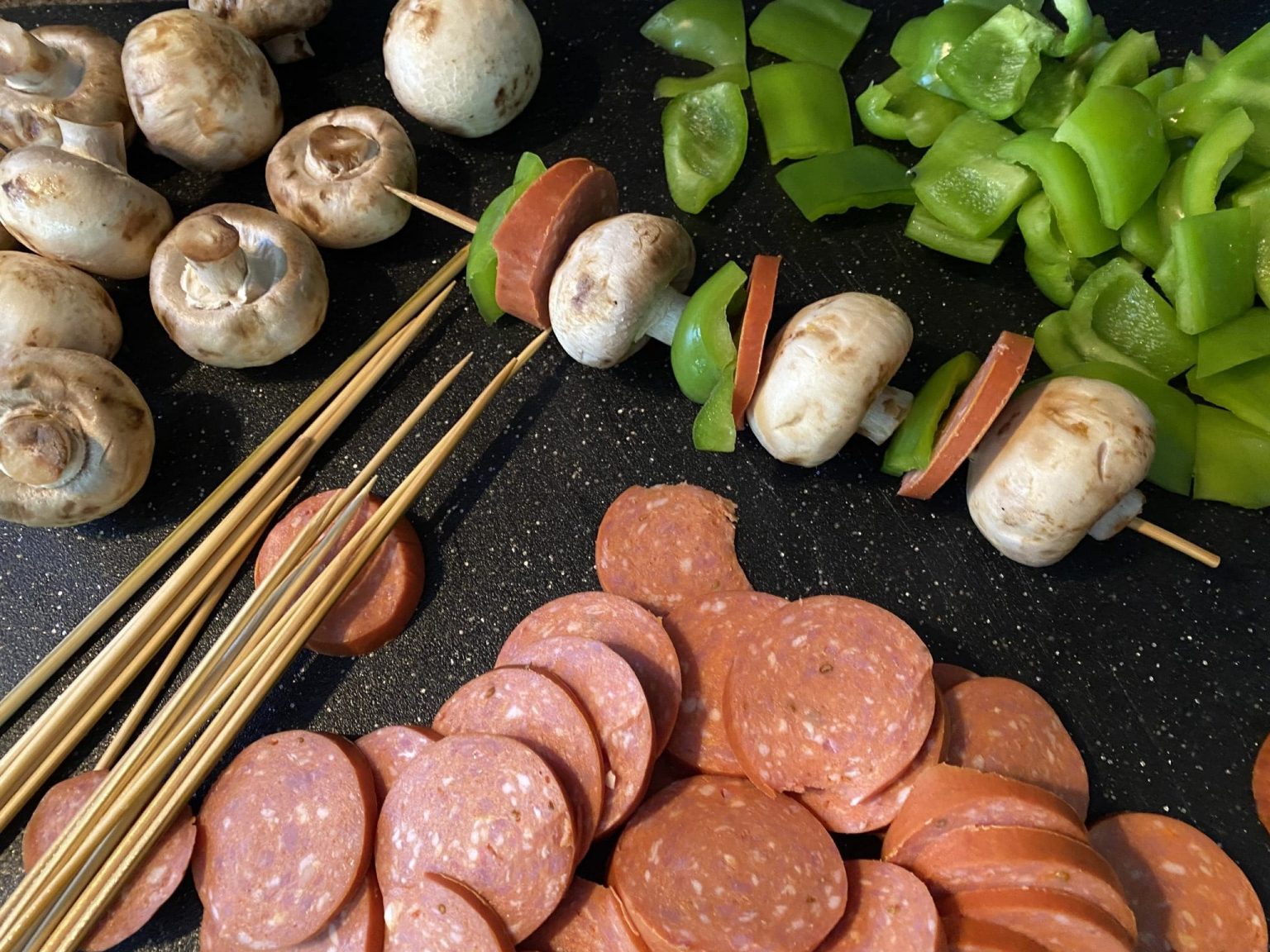 Camping Pizza with grilled pizza toppings Food Meanderings