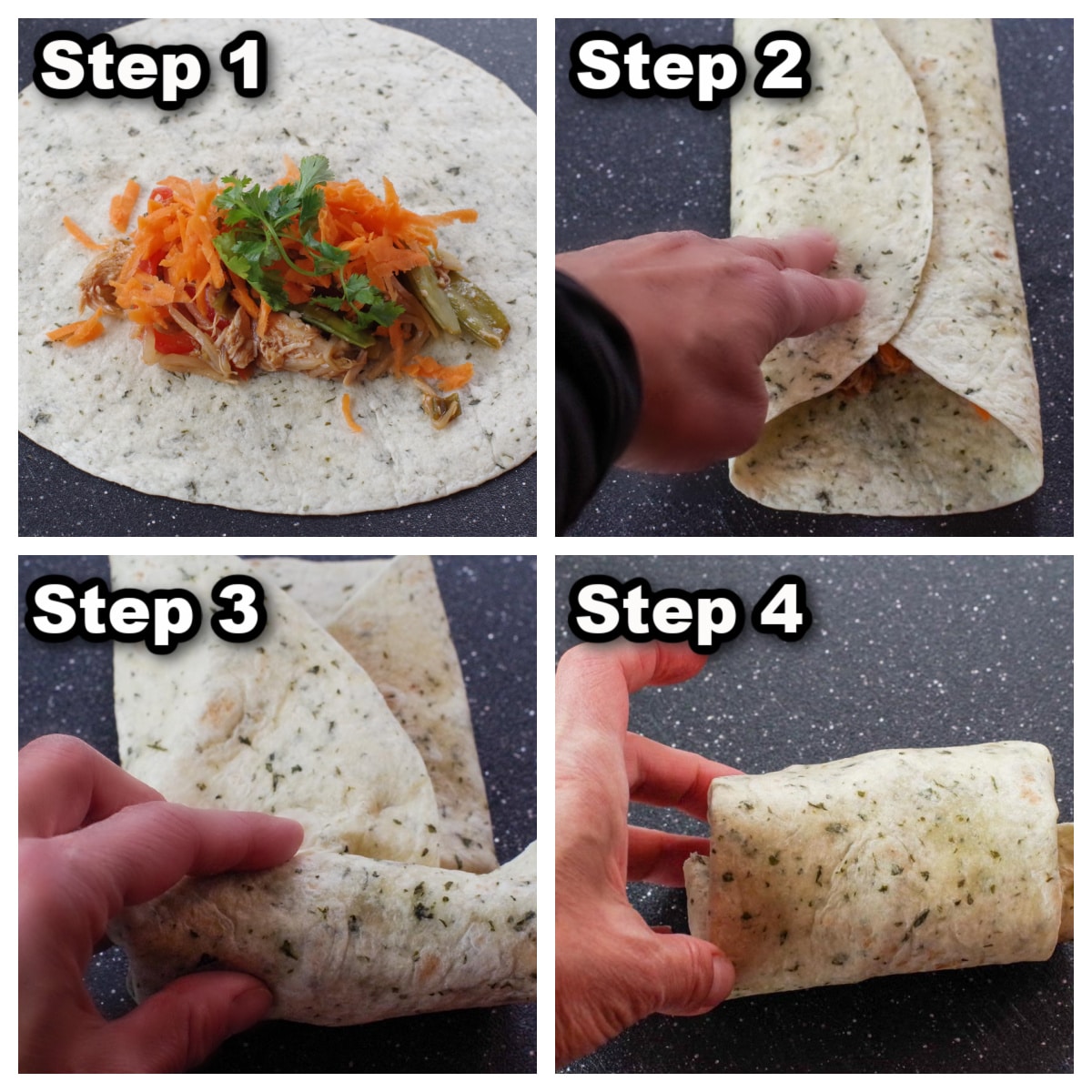Healthy Turkey Wraps (with leftover turkey) Food Meanderings