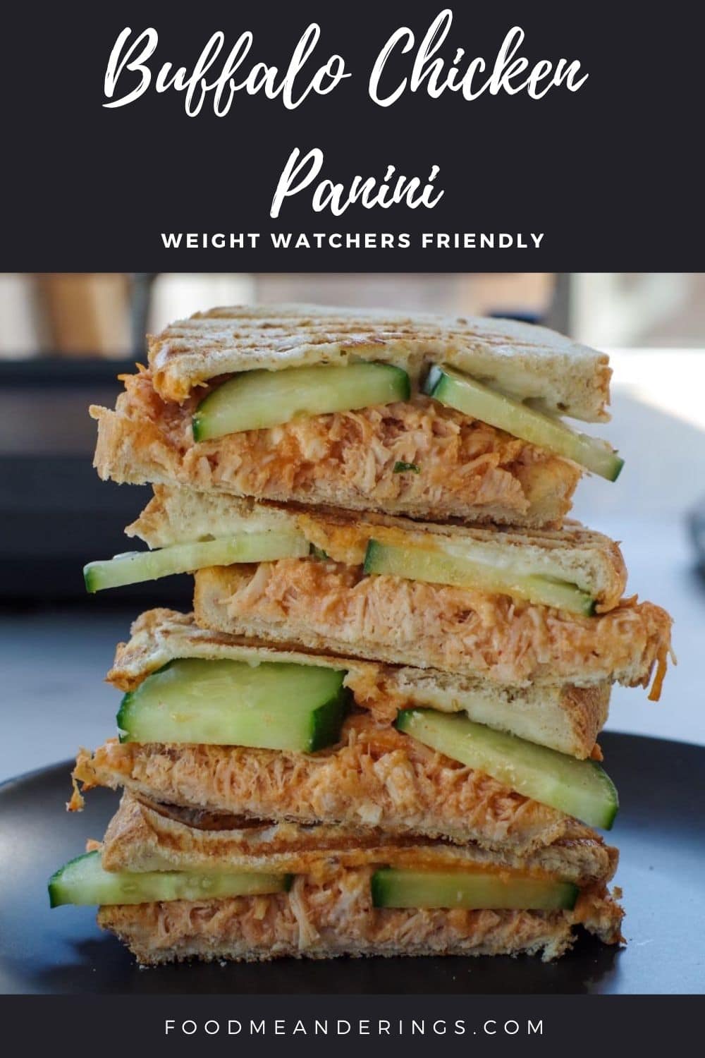 Buffalo Chicken Panini Food Meanderings