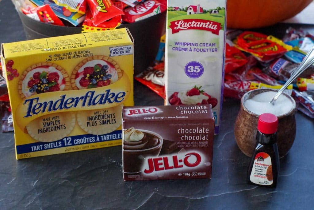 ingredients in leftover Halloween candy tarts