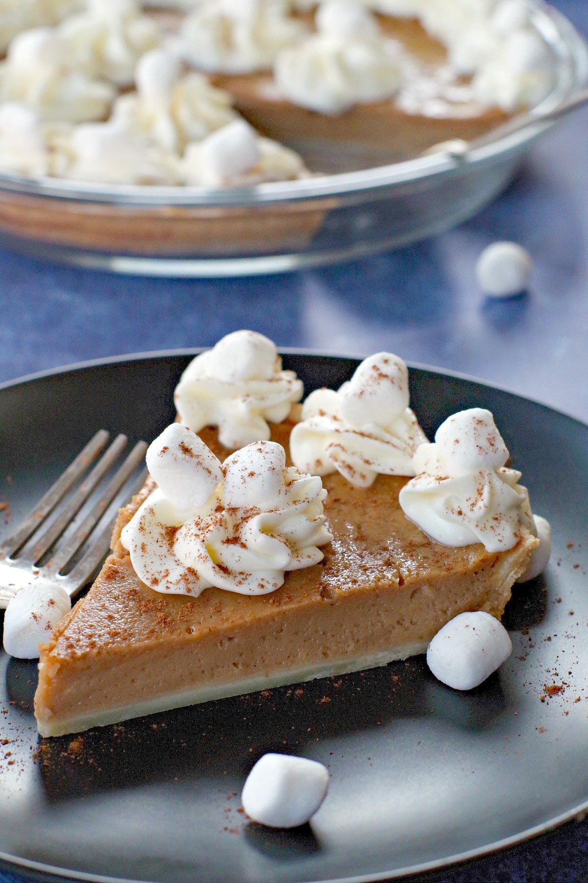 Easy Sweet Potato Pie with Marshmallows Food Meanderings