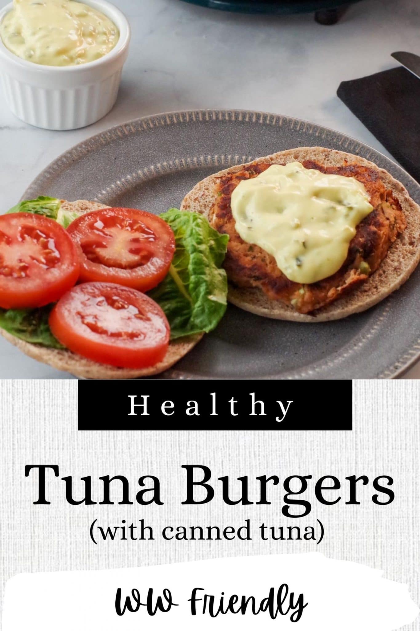 Tuna Burgers Food Meanderings