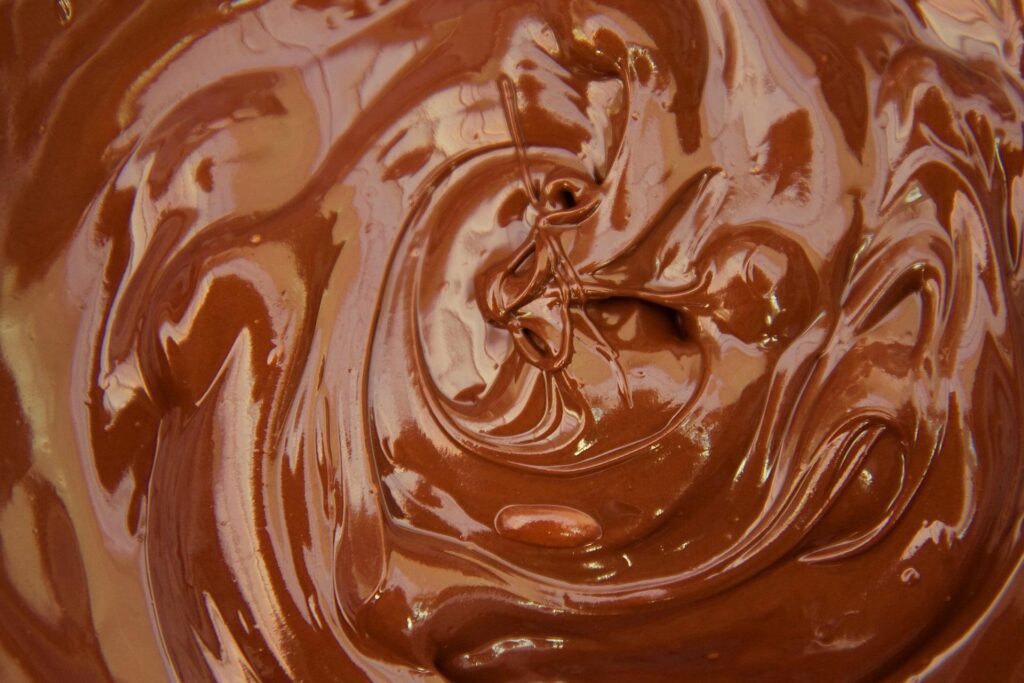 melted chocolate