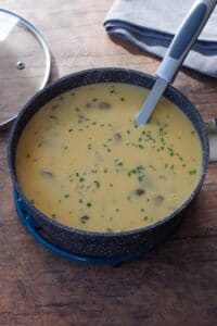 beer cheese soup thickened