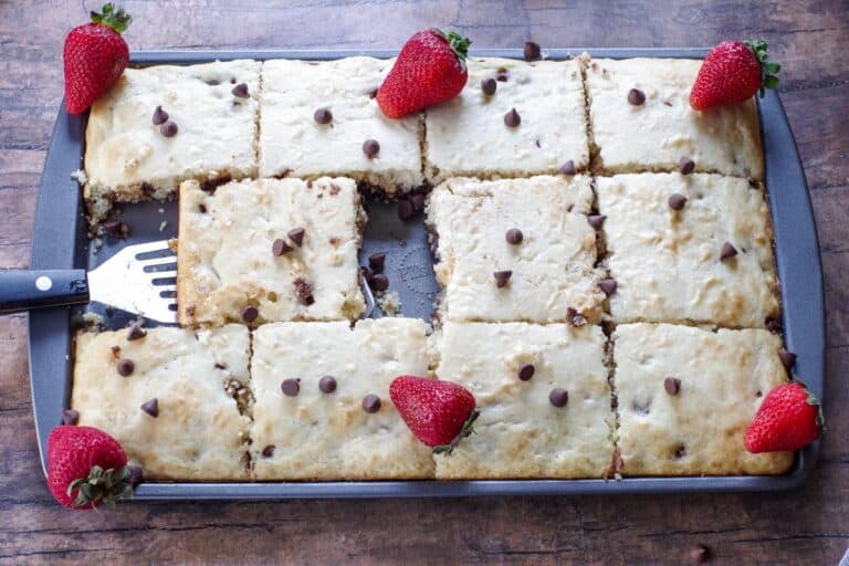 Sheet Pan Chocolate Chip Pancakes Food Meanderings