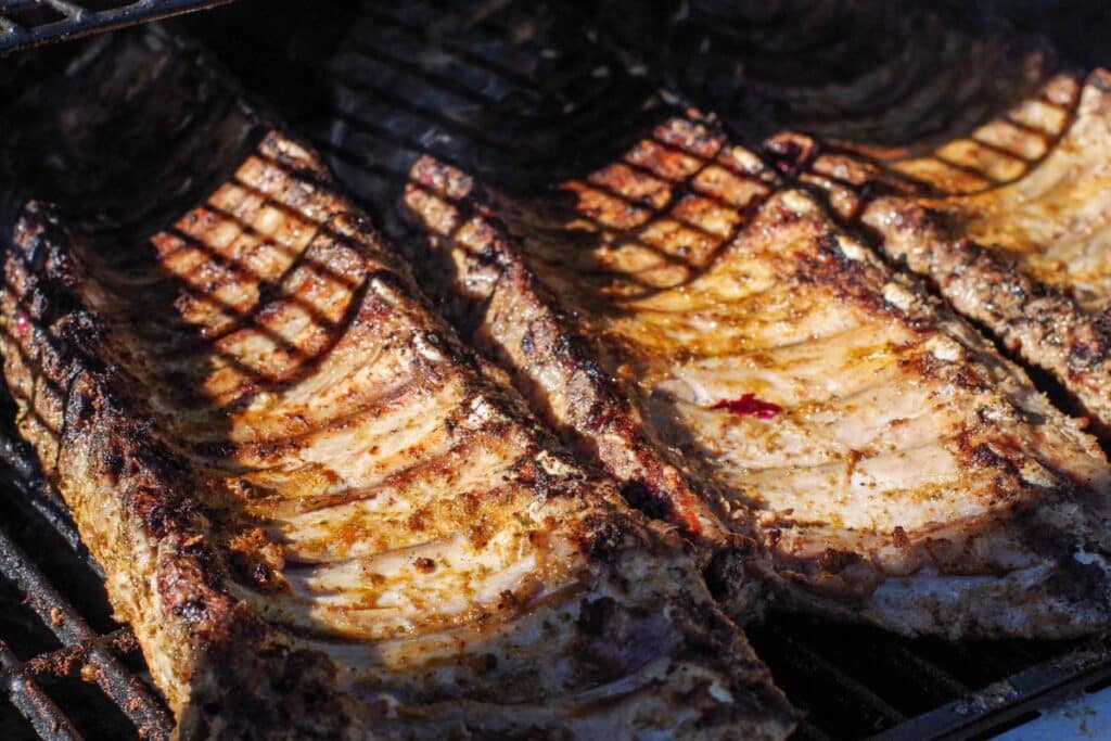 Grilled Greek Ribs - Food Meanderings