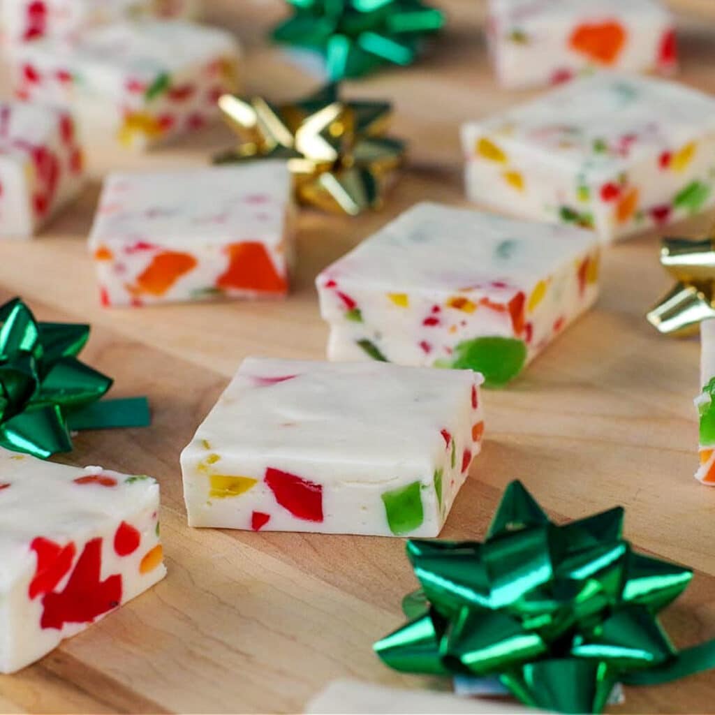 Christmas Nougat (with jujubes) - Food Meanderings