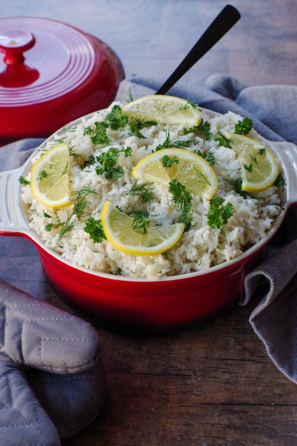 Easy Greek Rice (with lemon) Food Meanderings