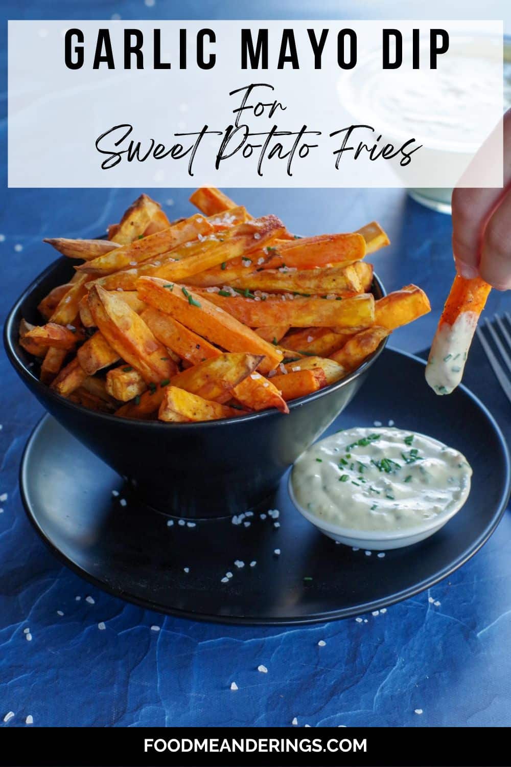 Garlic Mayo Dipping Sauce for Sweet Potato Fries