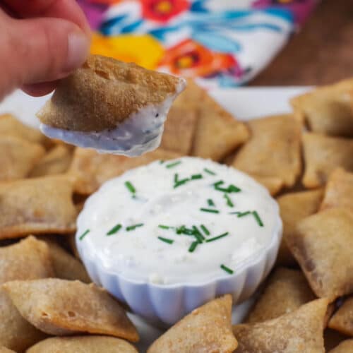Air Fryer Pizza Bites (with dipping sauce) Food Meanderings