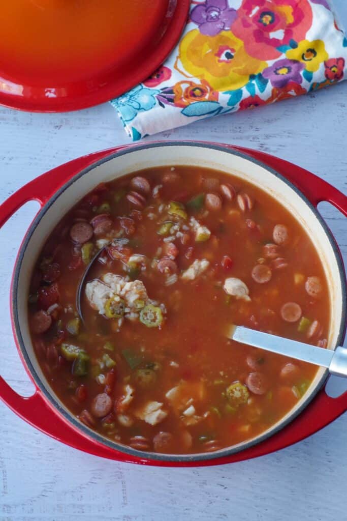 Chicken Gumbo Soup Recipe Food Meanderings