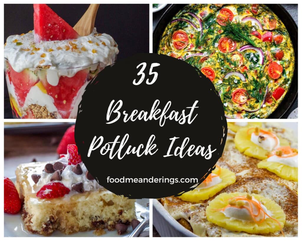 35 Breakfast Potluck Ideas Food Meanderings   35 Ideas For Breakfast Potluck 1024x819 