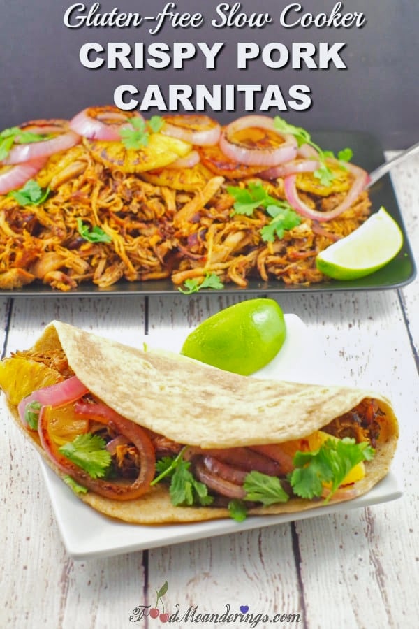 Slow Cooker Pork Pineapple Carnitas Food Meanderings