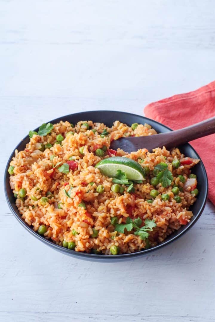 Easy Spanish Brown Rice Food Meanderings