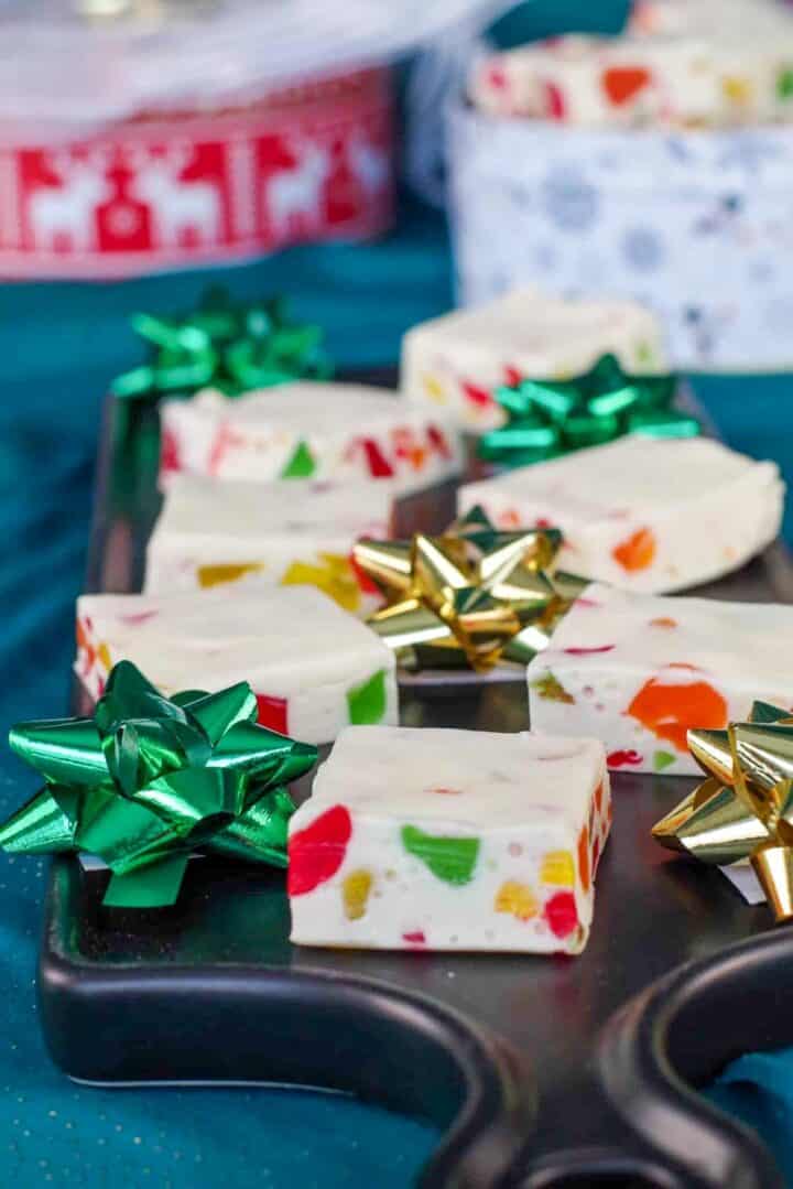 Christmas Nougat (with Jujubes) - Food Meanderings