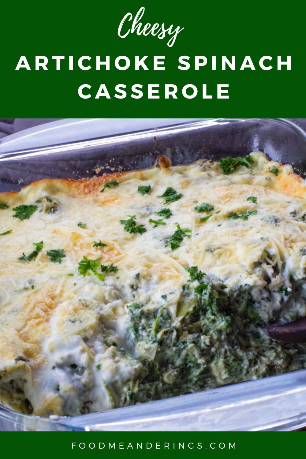 Spinach Artichoke Casserole Recipe Food Meanderings