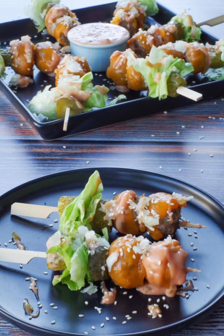 Healthy Big Mac Bites - Food Meanderings