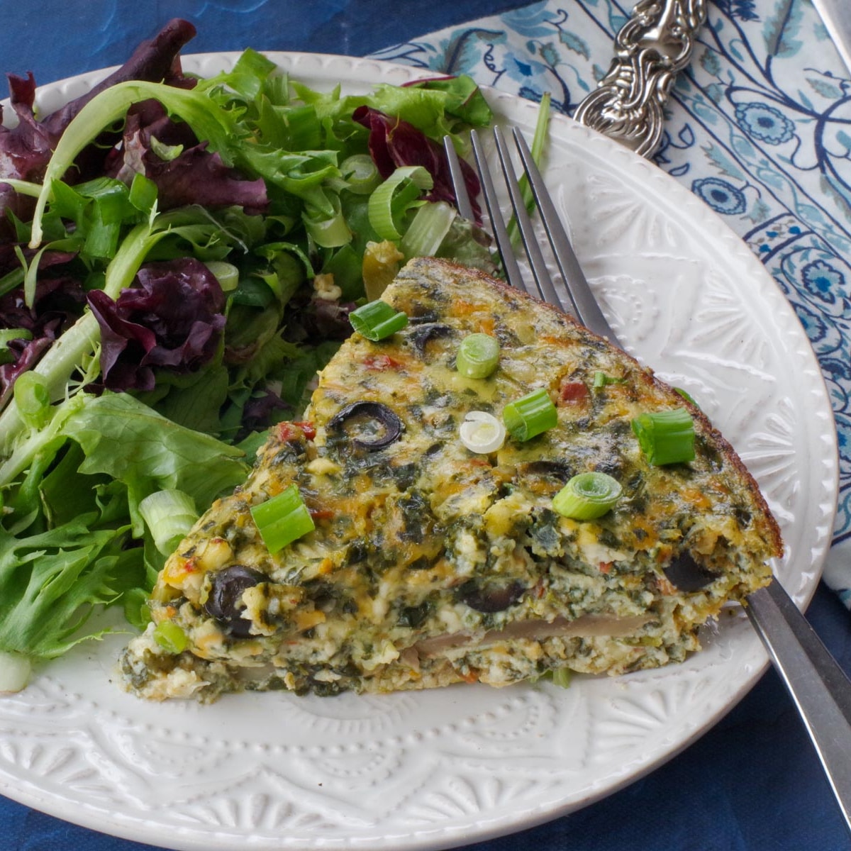 📋 Mediterranean Weight Watchers Quiche Recipe