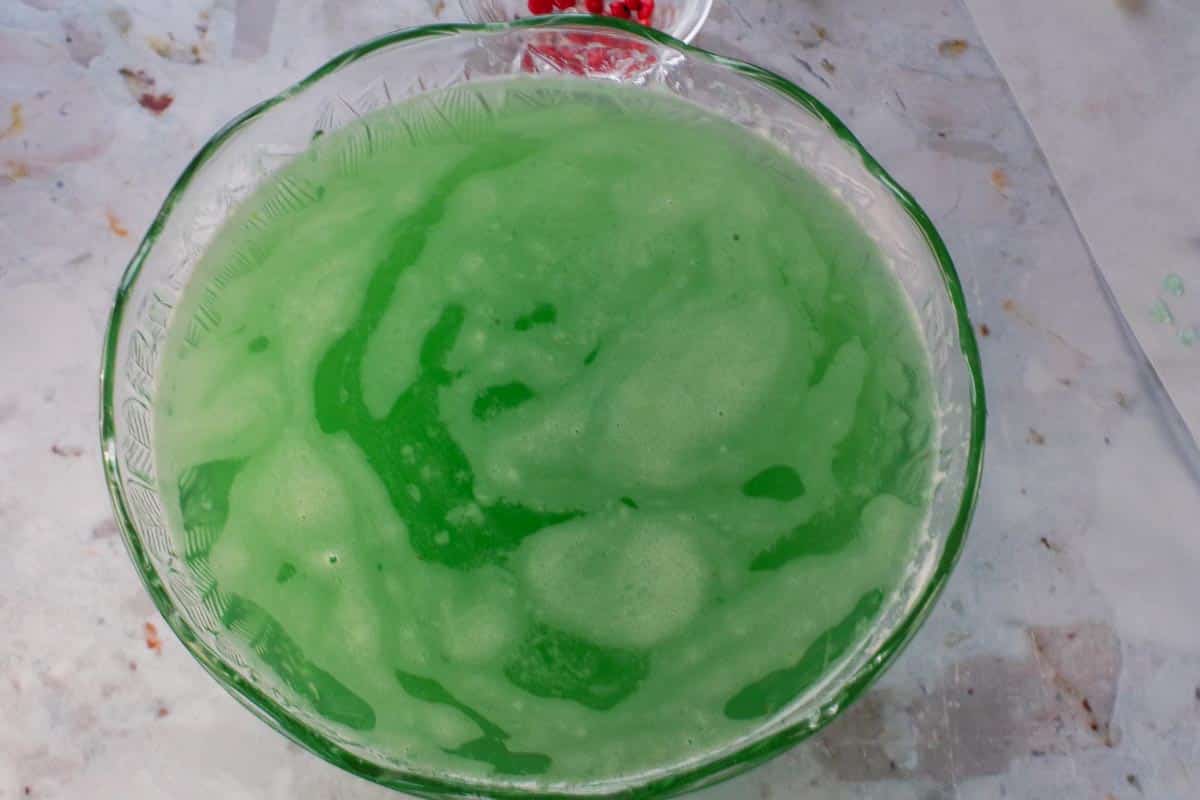 Foamier green punch
