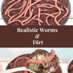 Realistic Jello Worms and Dirt